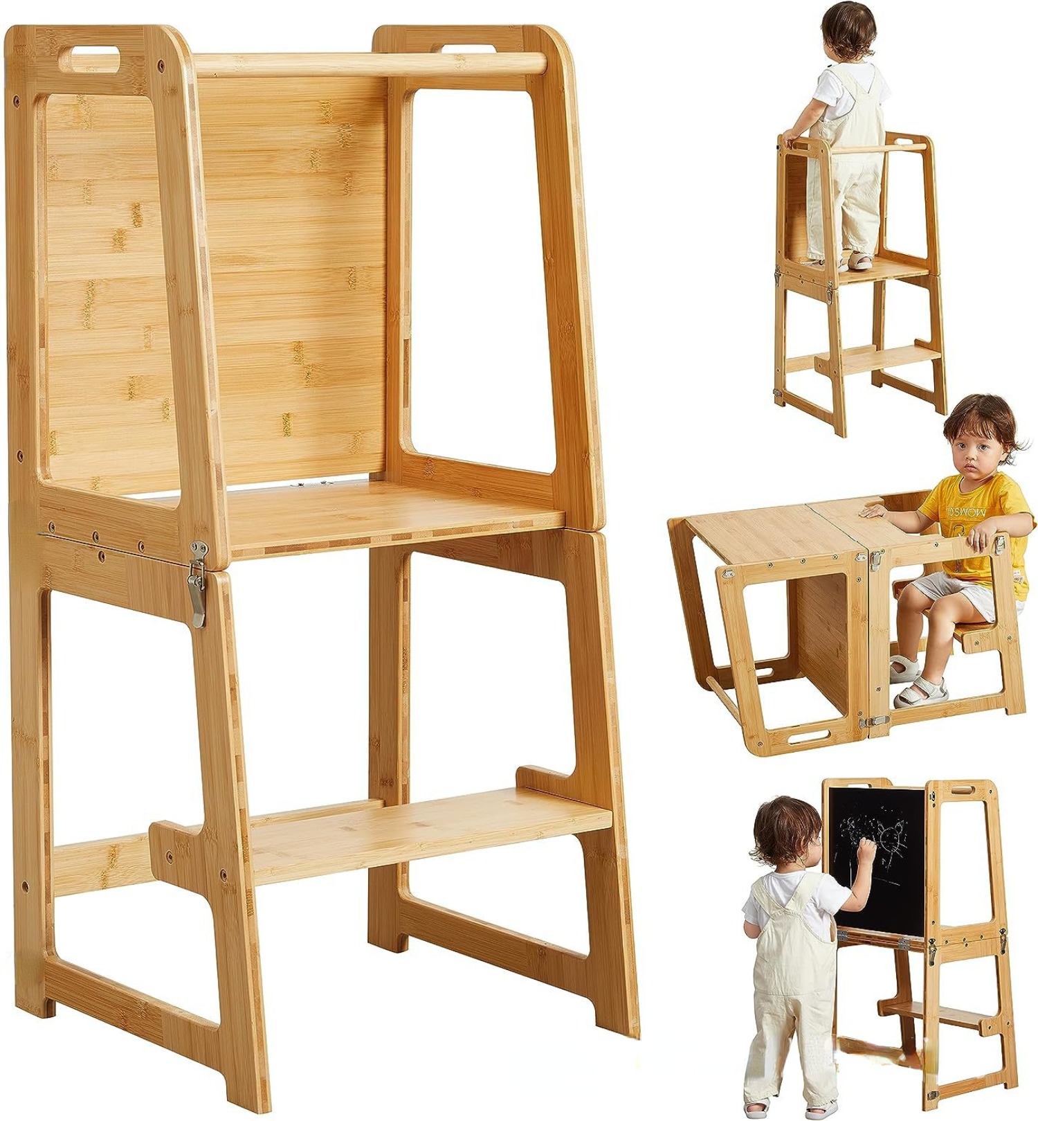 Toddler Learning Tower - Tour de cuisine pliable pour tout-petits,