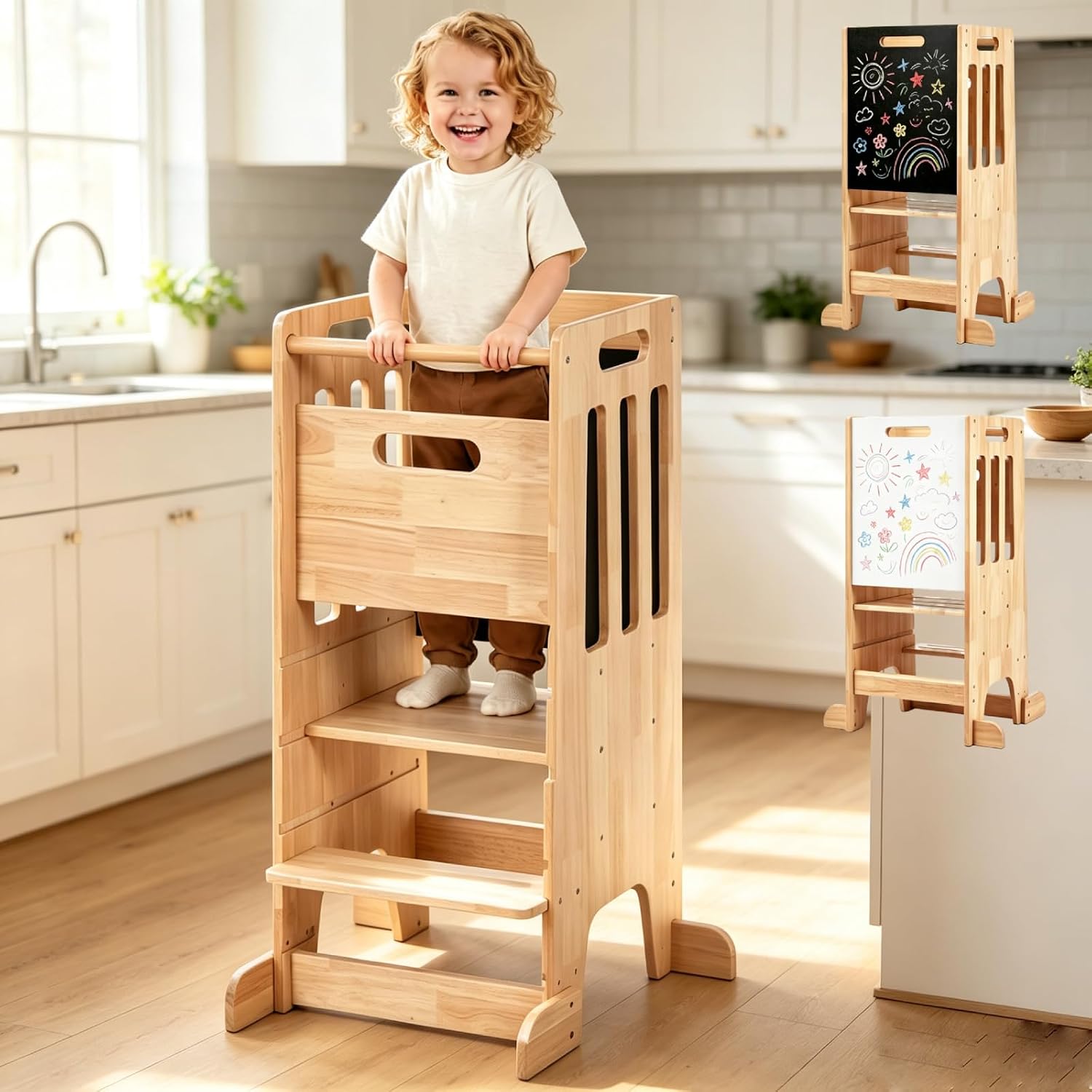 Toddler Learning Tower - Tour d'apprentissage pour tout-petits, marchepied de
