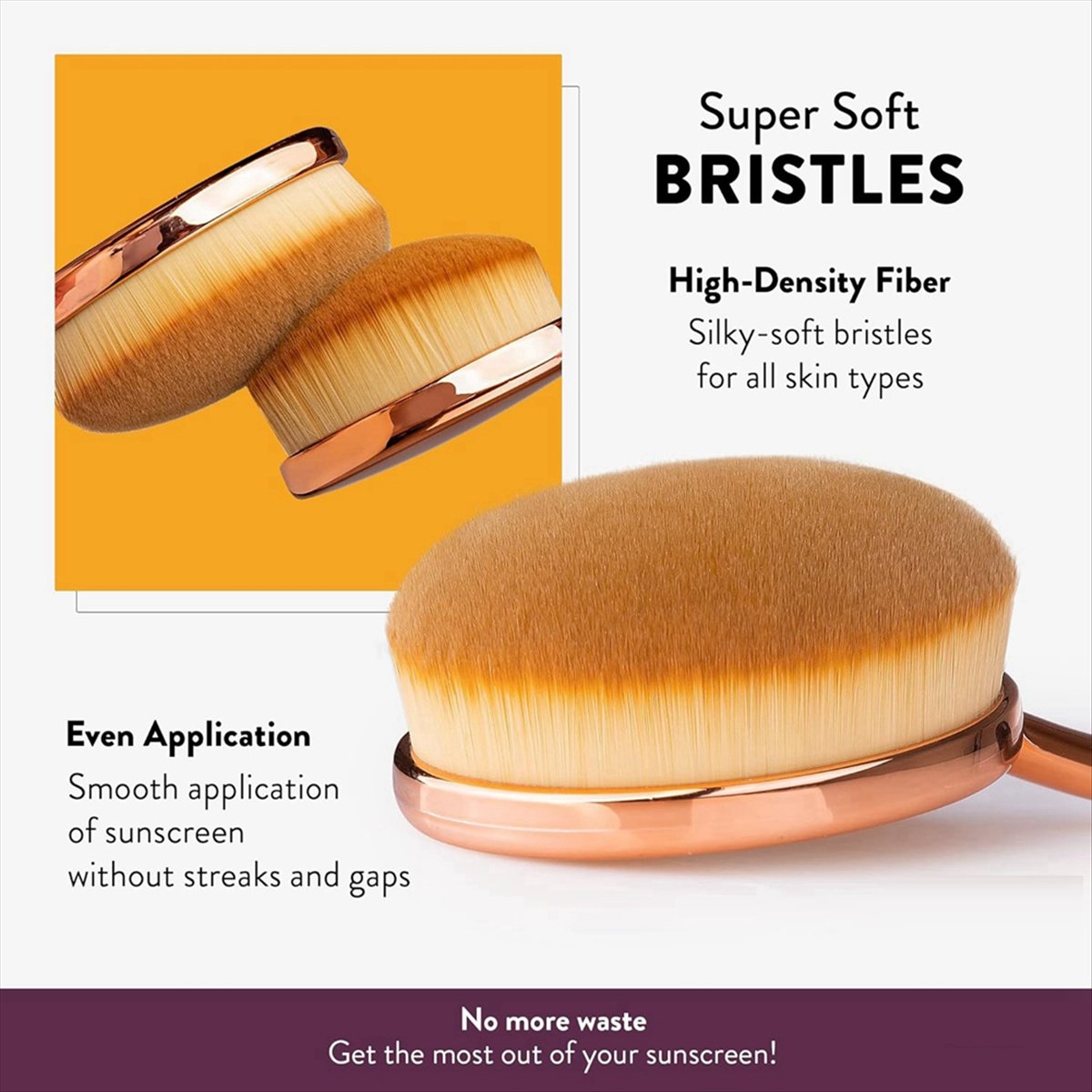 Baby Sunscreen Lotion - Ensemble de brosses solaires AA83 -