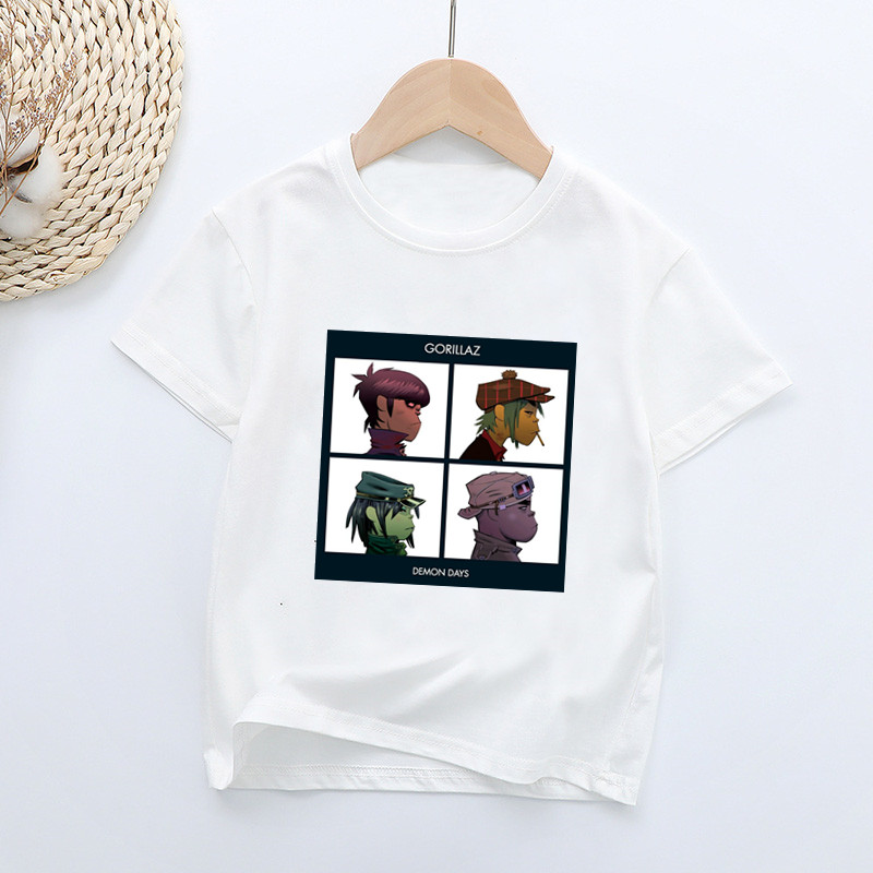 Baby Products Sale - T-shirt à manches courtes imprimé Gorillaz