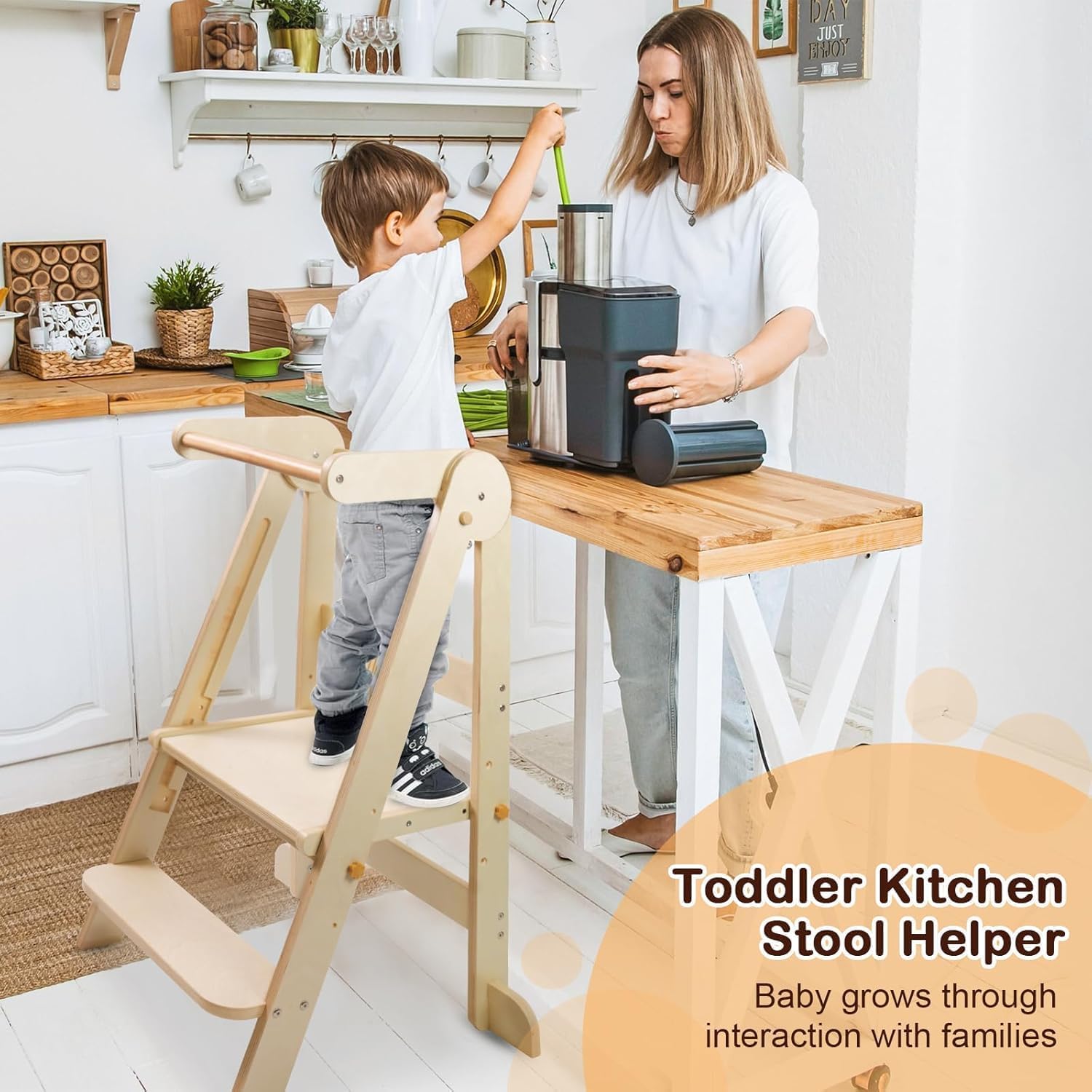 Tour de cuisine pliable pour t - Toddler Learning Tower avis et prix