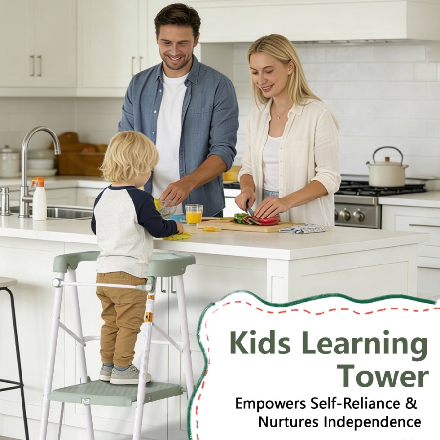 Tabouret d'apprentissage pliab - Toddler Learning Tower avis et prix