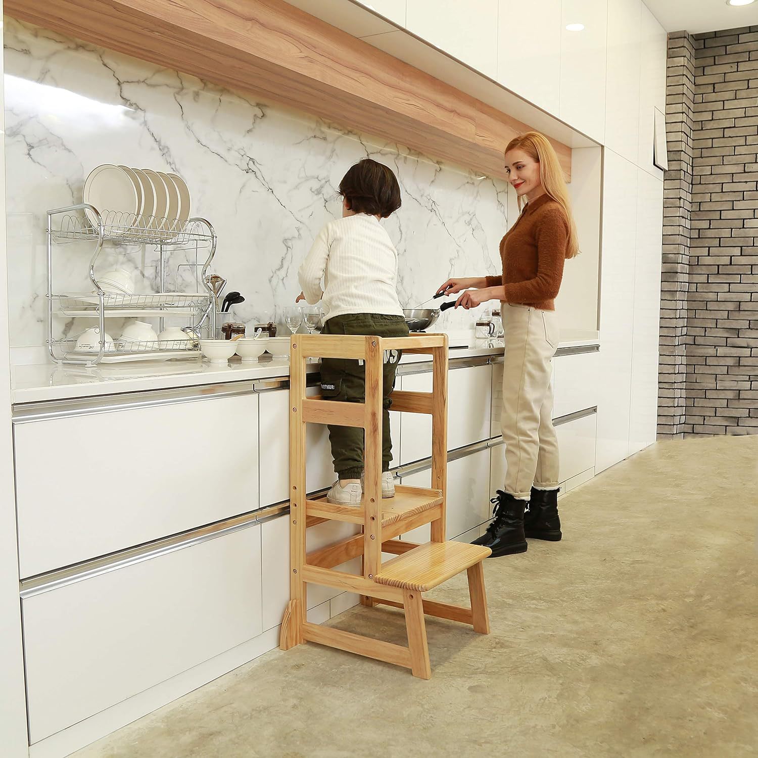 Tabouret d'apprentissage régla - Toddler Learning Tower avis et prix
