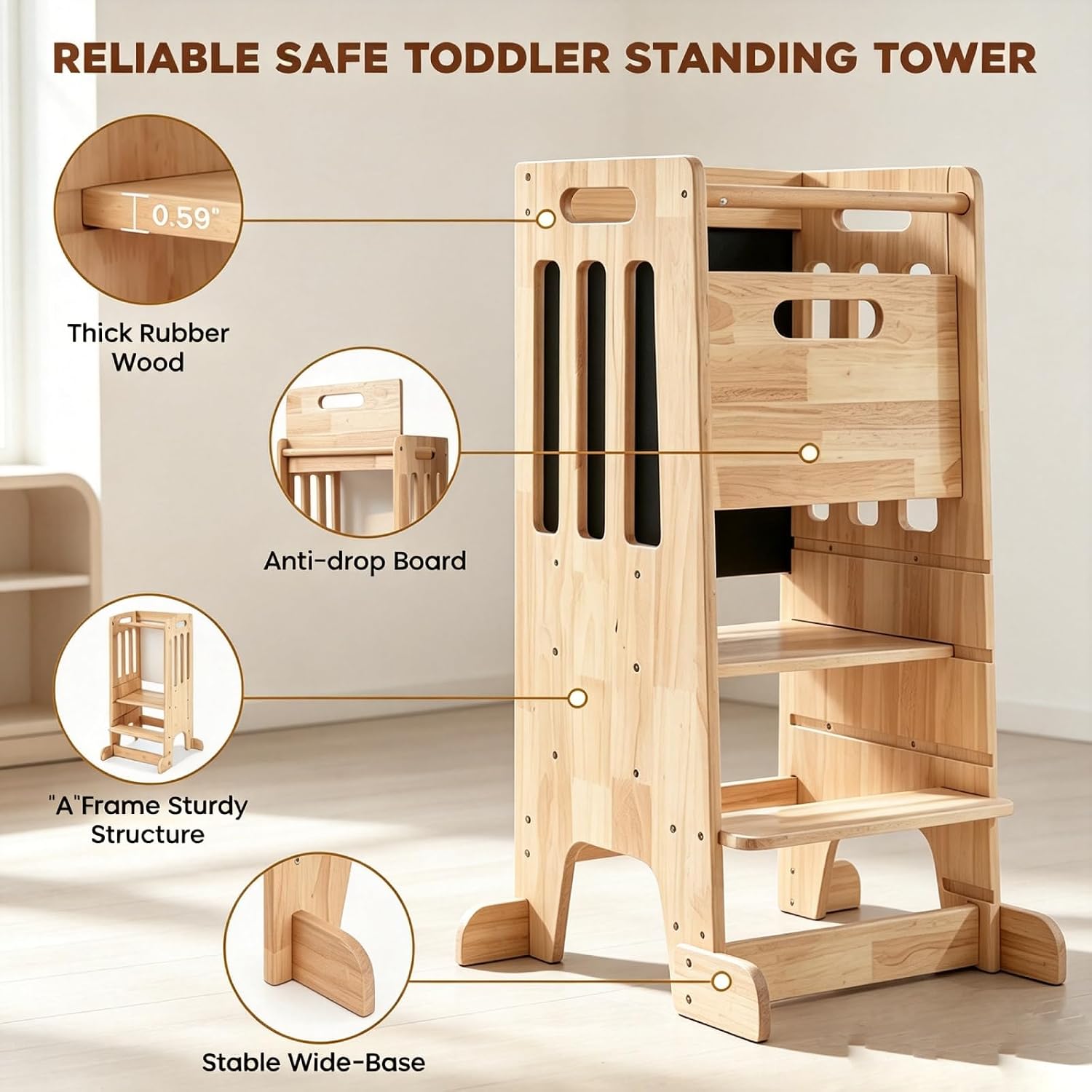 Tour d'apprentissage pour tout - Toddler Learning Tower avis et prix