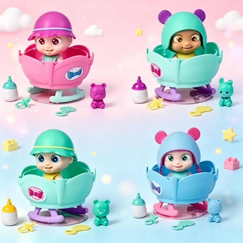 Ensemble poupée et berceau Bab - Baby Products For Face avis et prix