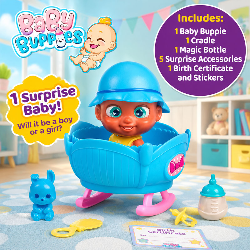 Ensemble poupée et berceau Bab - Baby Products For Face avis et prix