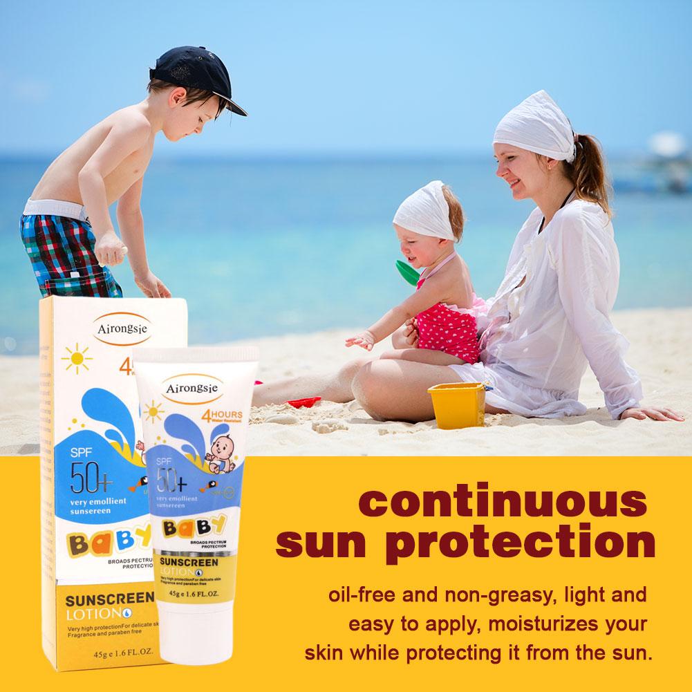 Crème solaire pour enfants SPF - Baby Sunscreen Lotion avis et prix