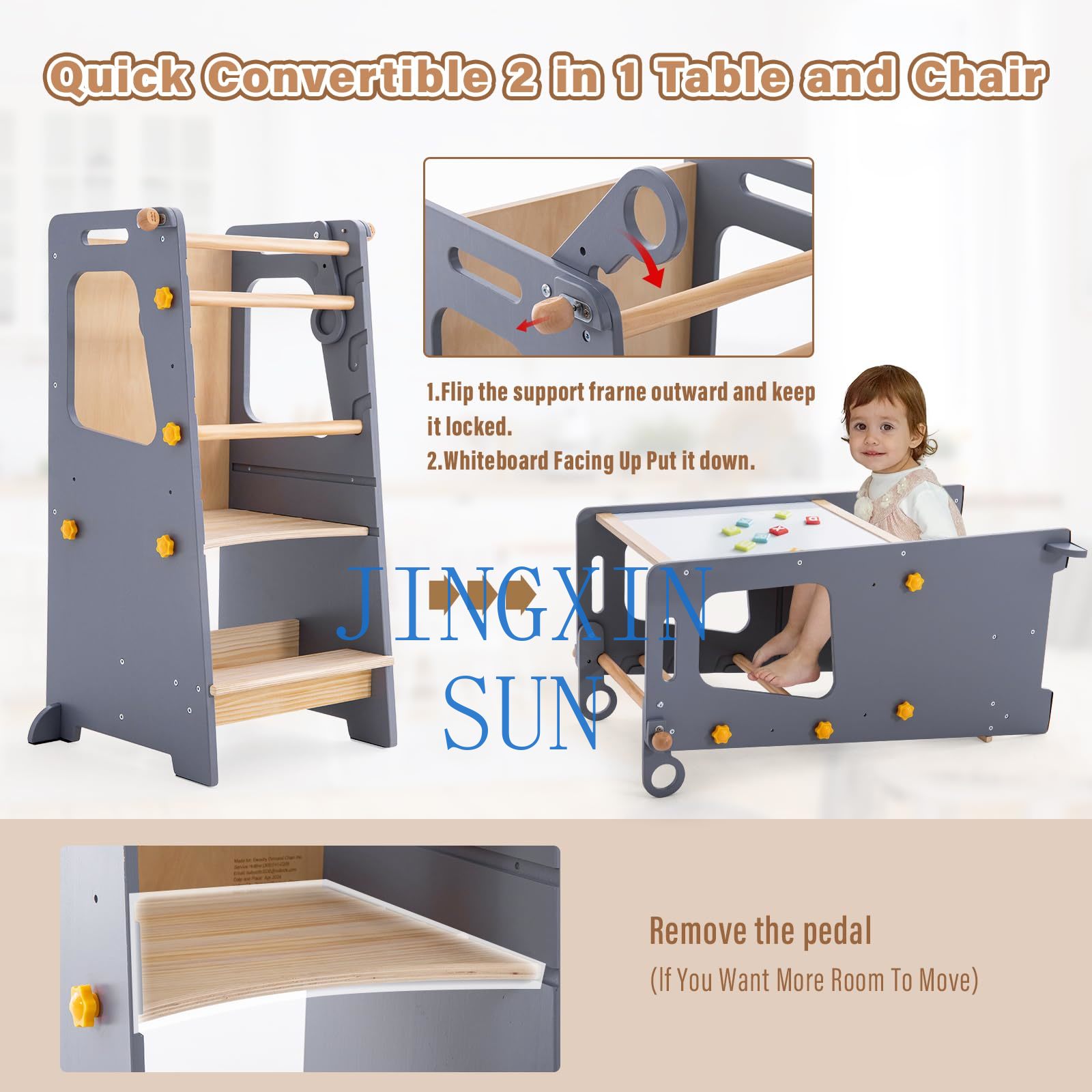 Tour de cuisine 4 en 1 pour to - Toddler Learning Tower avis et prix